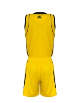 4er Satz PEAK Damen Trikotsets gelb/schwarz