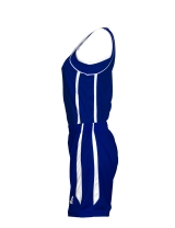 4er Satz PEAK Damen Trikotsets royal/weiß